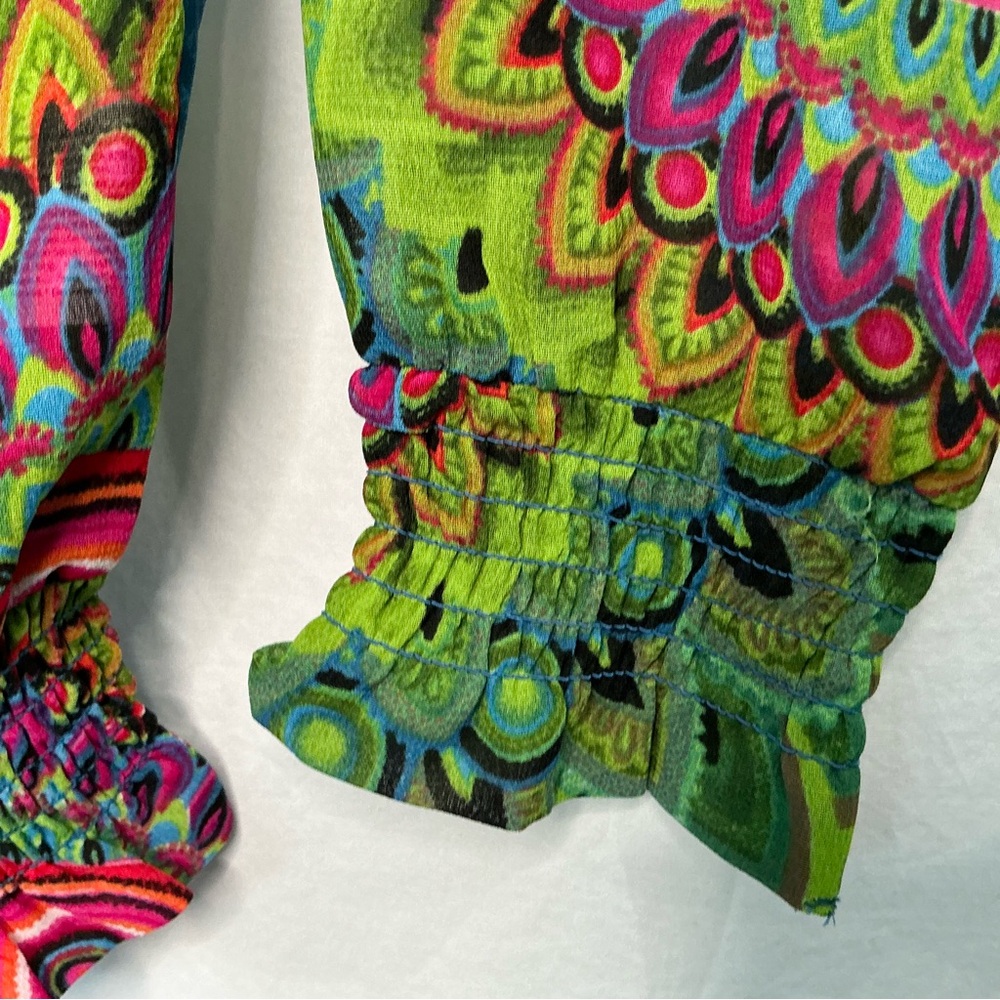 Desigual Multicolor Patterned Blouse - image 4